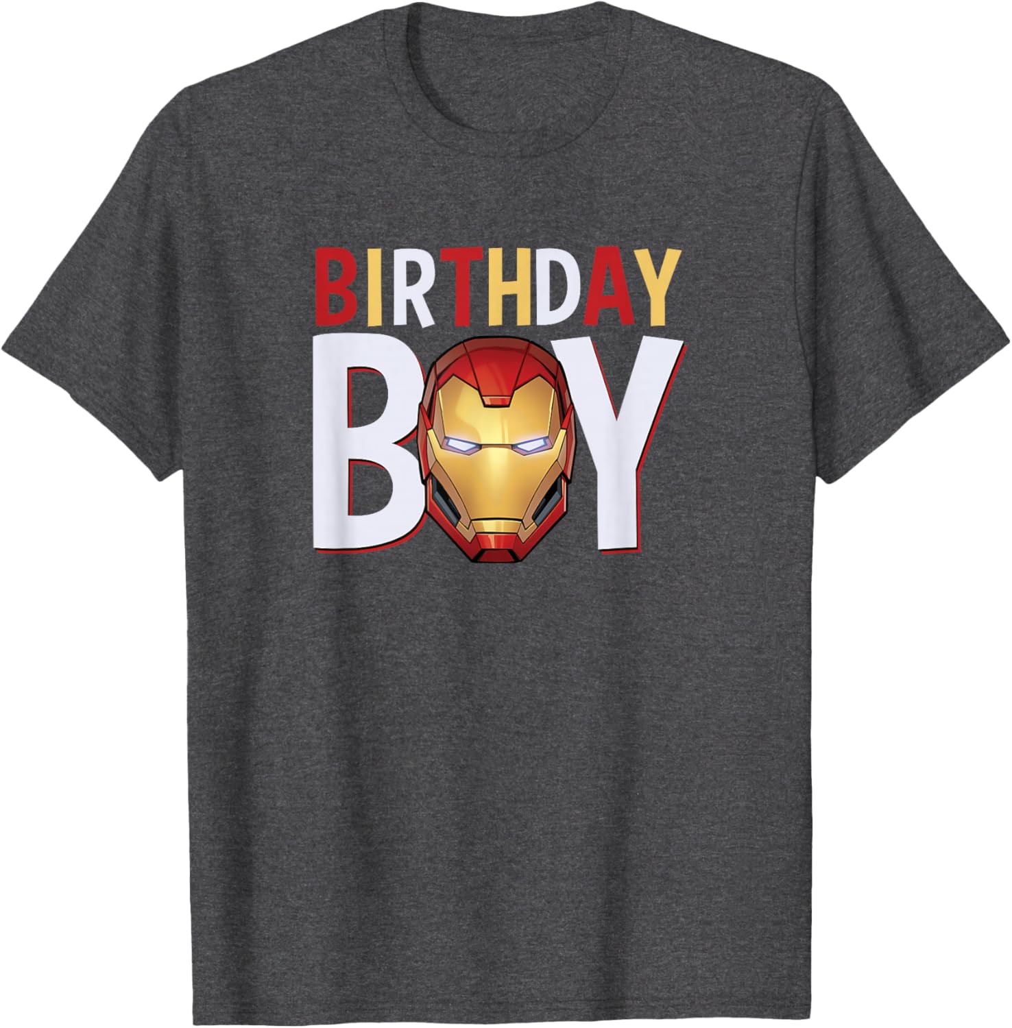 Marvel Avengers Iron Man T-Shirt for Birthday Boys - Cool Superhero Gear - 13