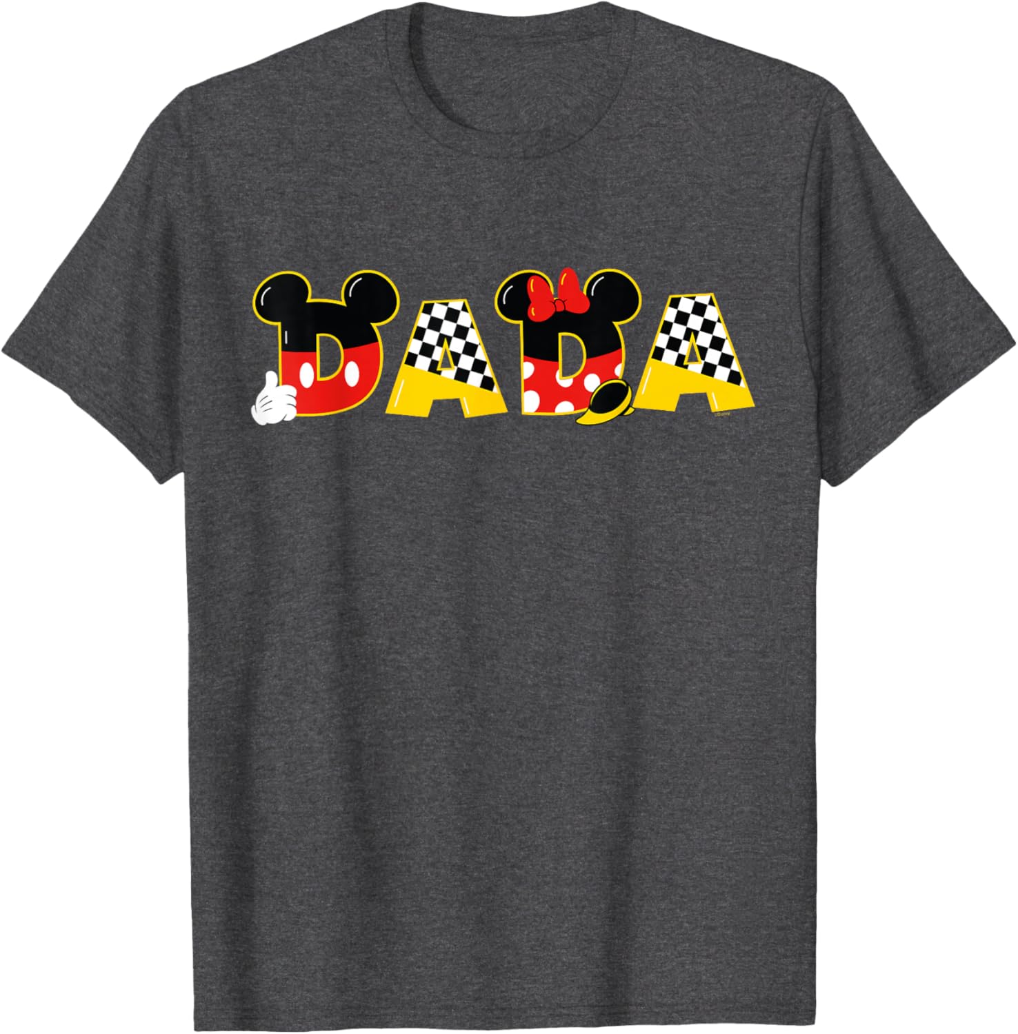 Disney Mickey Minnie Dada T-Shirt Perfect for Father's Day and Family Trips - 17
