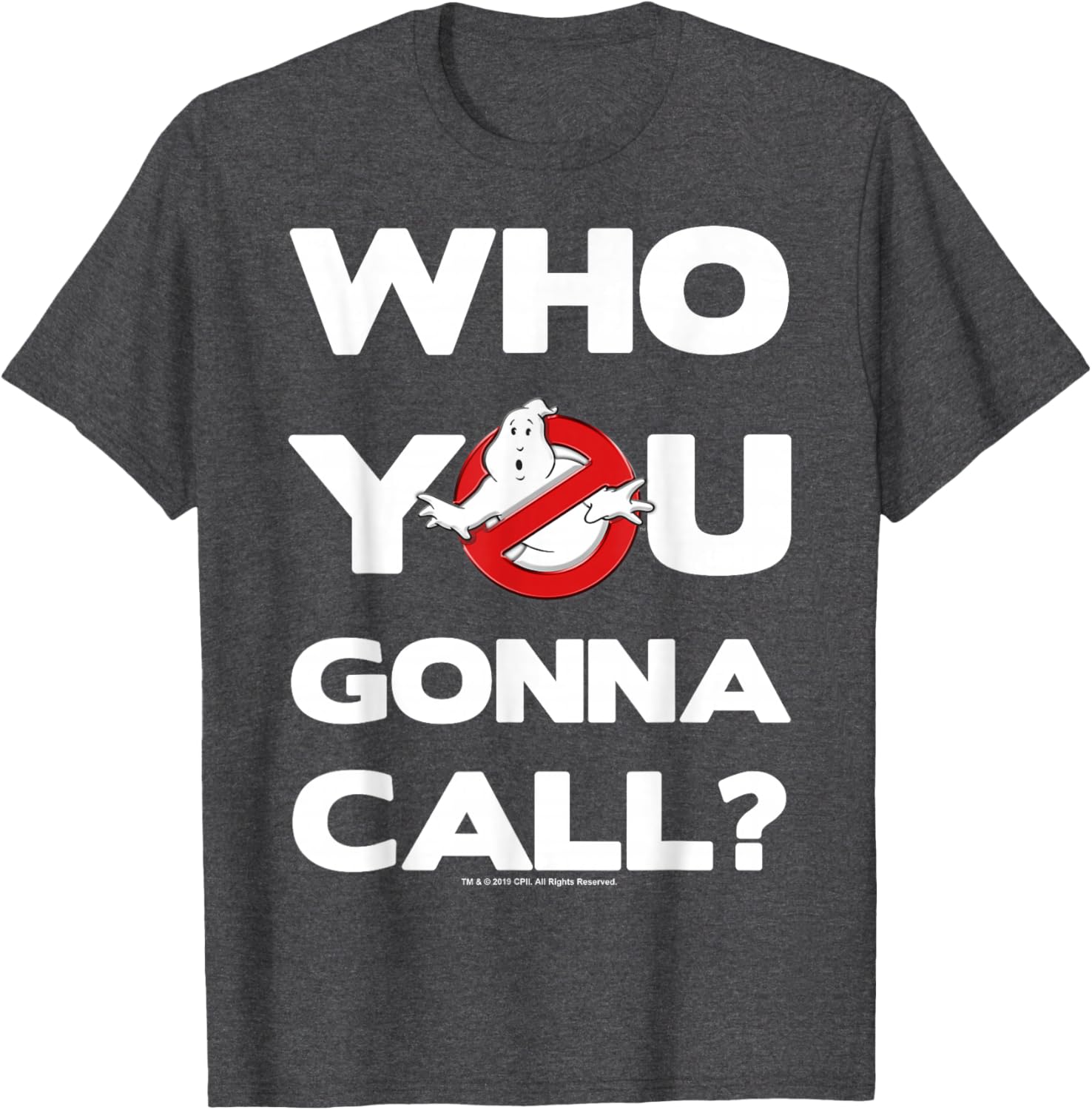 Ghostbusters Who You Gonna Call Logo T-Shirt for Fans and Collectors - 13