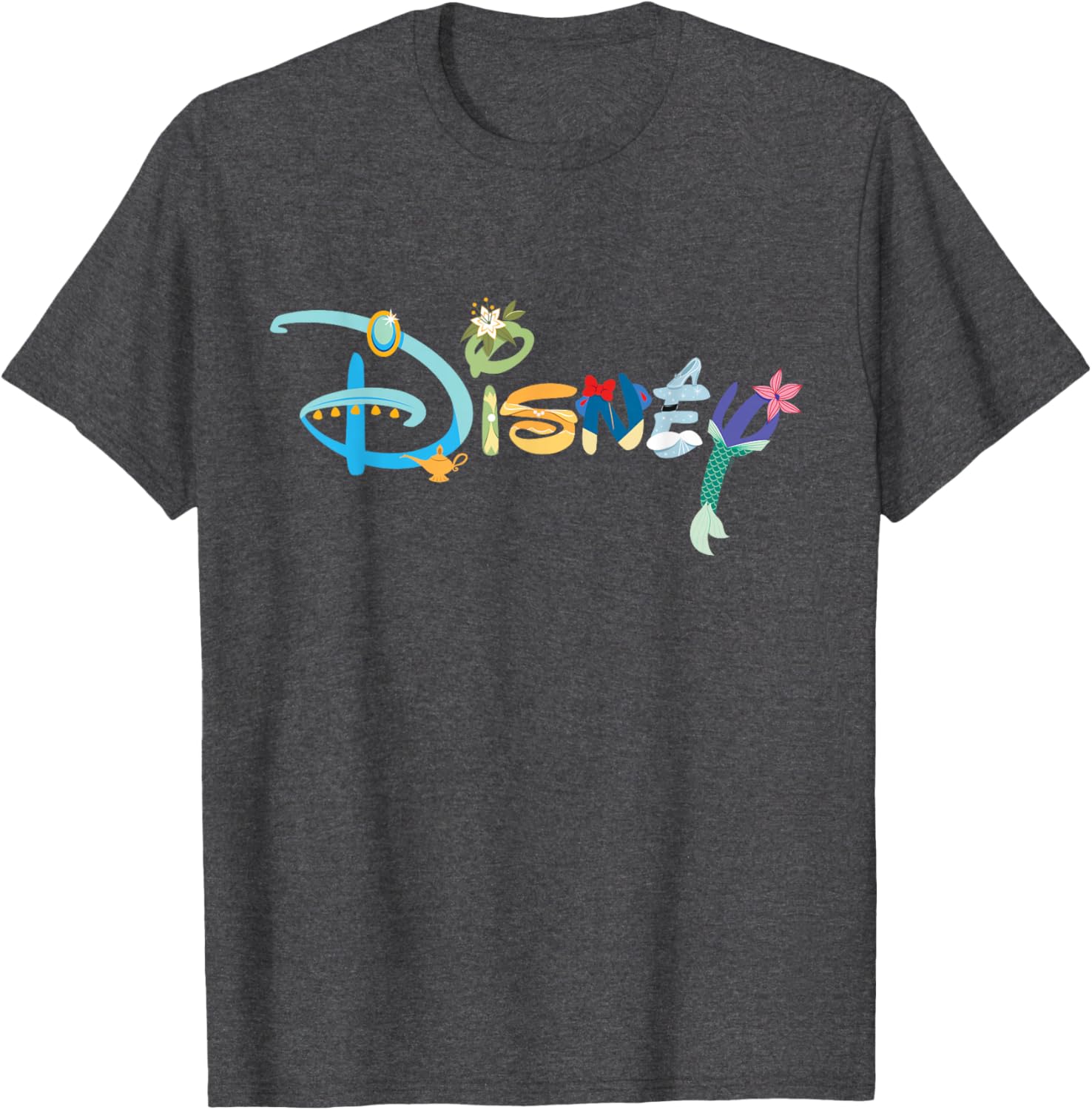 Disney Princess Classic Logo T-Shirt for Kids and Adults, Stylish Gift - 20