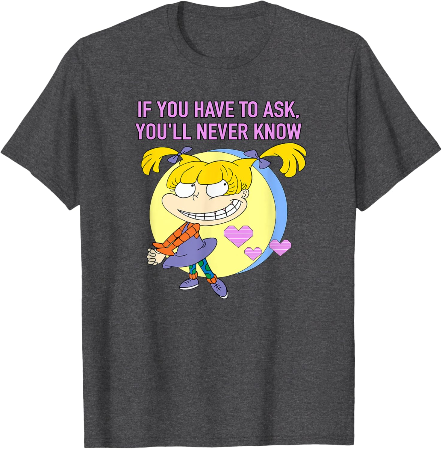 Mademark Rugrats Angelica If You Have to Ask You'll Never Know T-Shirt - 5