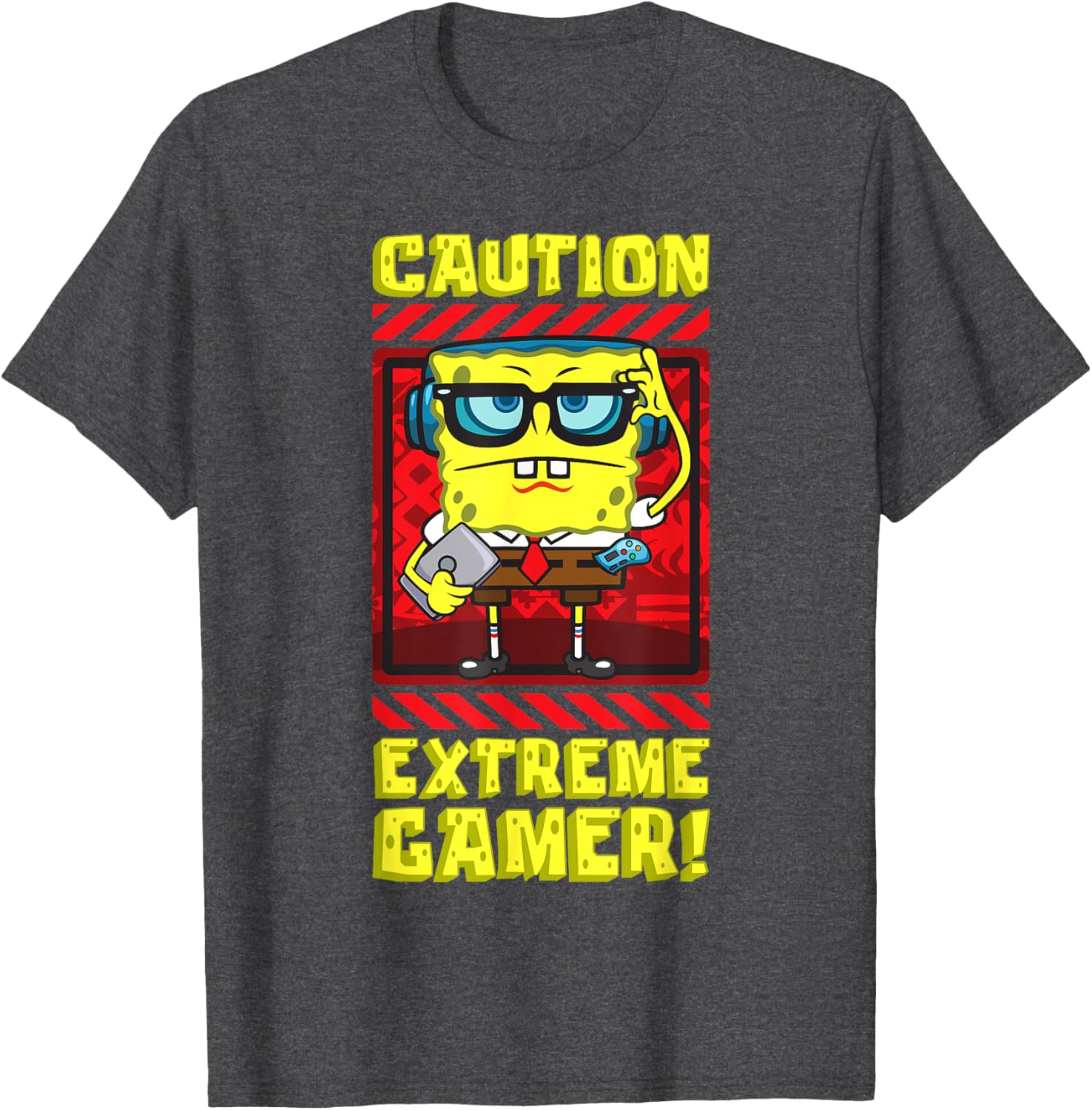Funny SpongeBob Video Games Lover T-Shirt for Kids and Gamers - 2