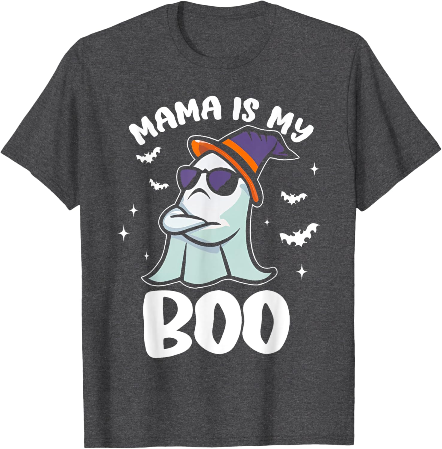 Groovy Mama Is My Boo Halloween T-Shirt for Toddlers and Kids - 6