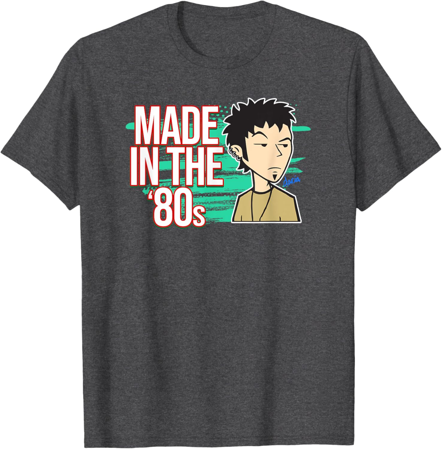 Mademark x Daria Trent Lane 80s Themed T-Shirt for Retro Style Fans - 2