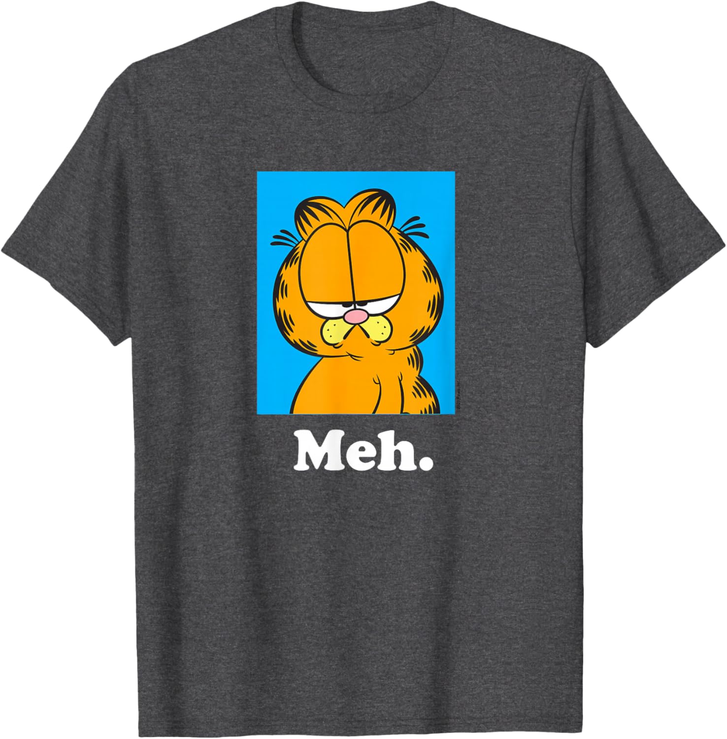 Garfield Meh T-Shirt for Fun Lovers - Stylish Apparel for All Ages - 3