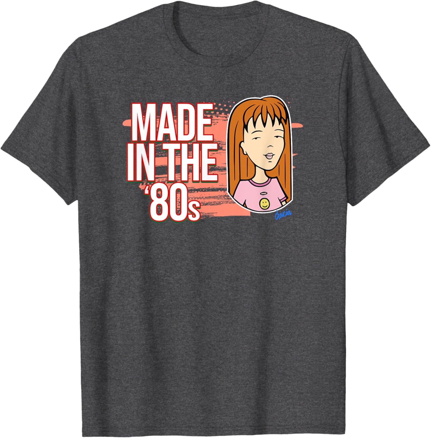 Mademark x Daria Quinn 80s Vintage Inspired T-Shirt for Retro Style Enthusiasts - 4