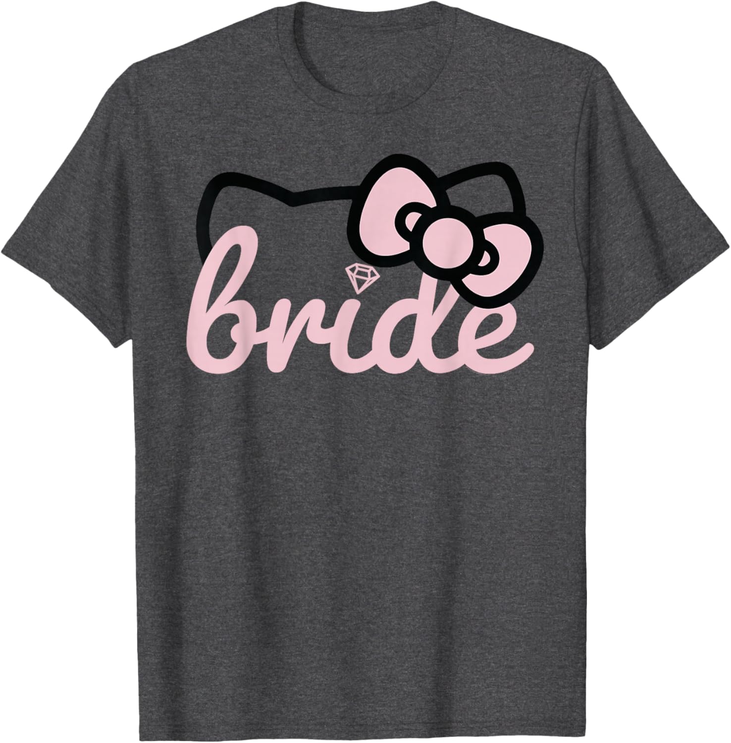 Hello Kitty Bride Wedding T-Shirt for Fun Bridal Party Celebrations - 8