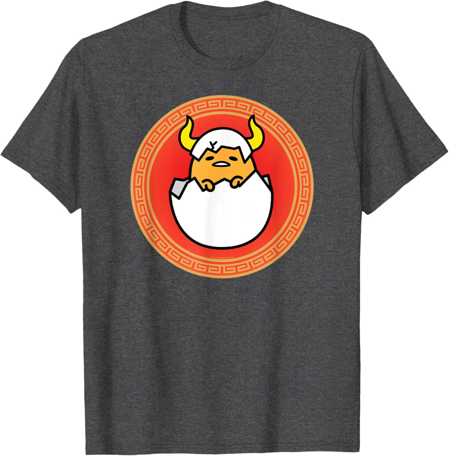 Gudetama Year of the Ox 2021 Lunar New Year T-Shirt for Fun Fashion - 8