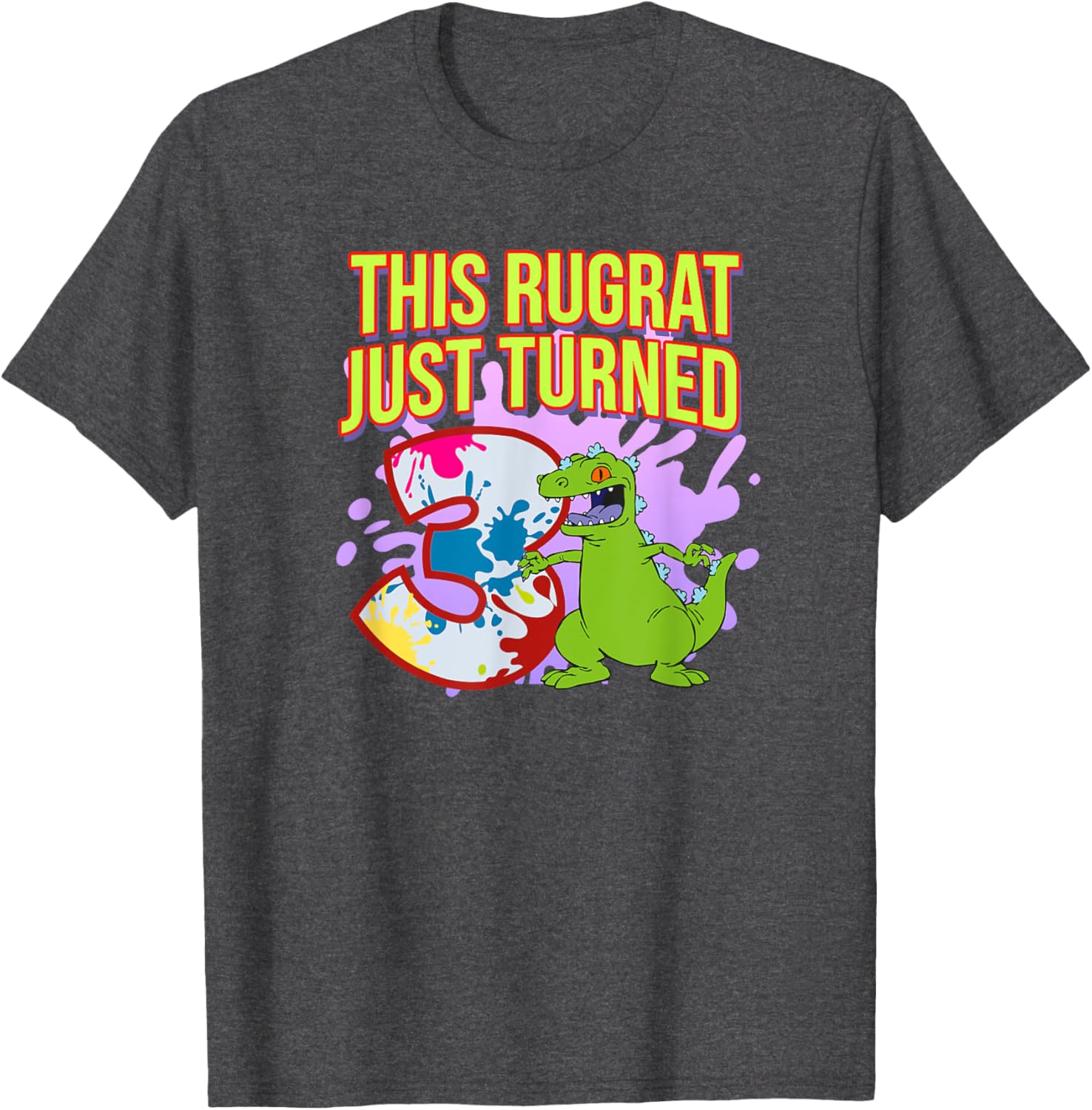 Mademark Rugrats 3rd Birthday Party T-Shirt for Kids Fun Celebration - 4