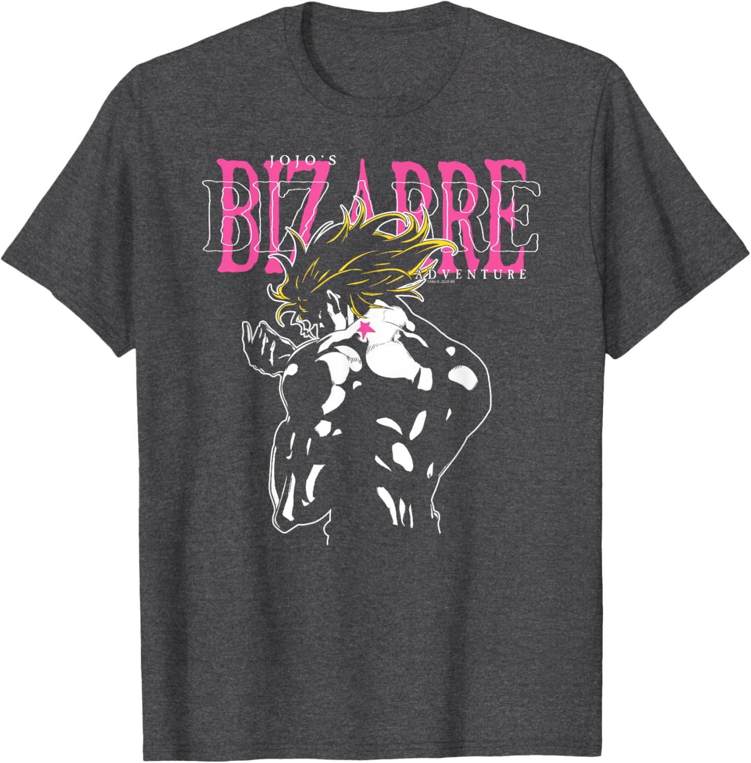 JoJo's Bizarre Adventure DIO T-Shirt with Joestar Birthmark Design - 4
