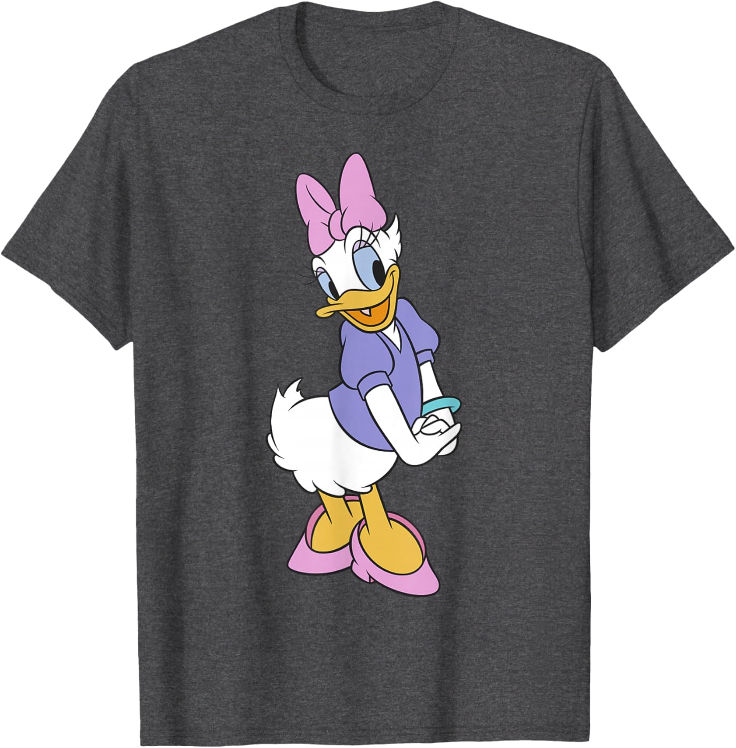 Daisy Duck Traditional Portrait T-Shirt for Disney Fans and Collectors - 8
