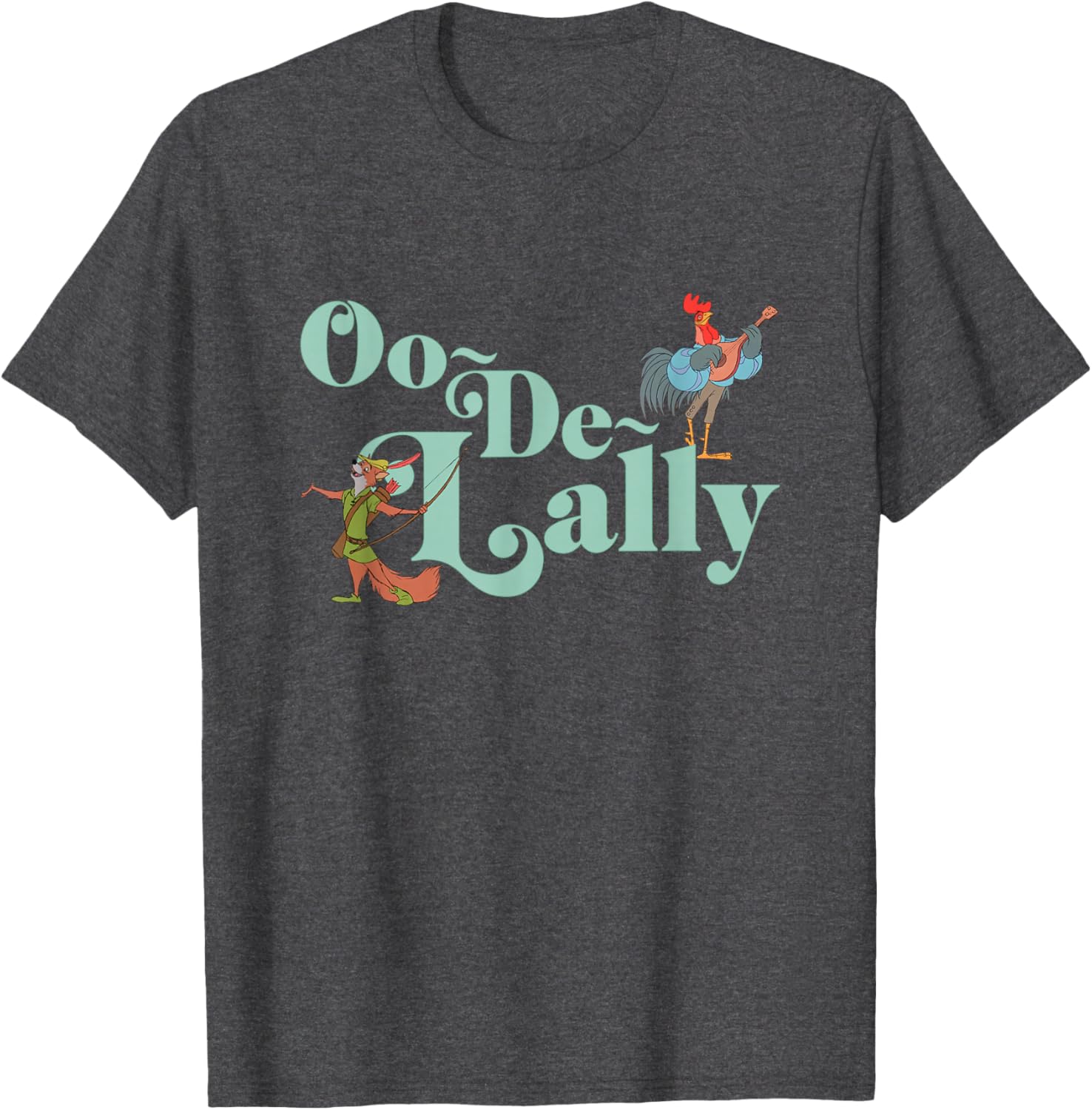Disney Robin Hood Oo-De-Lally Quote T-Shirt for Fans and Collectors - 2