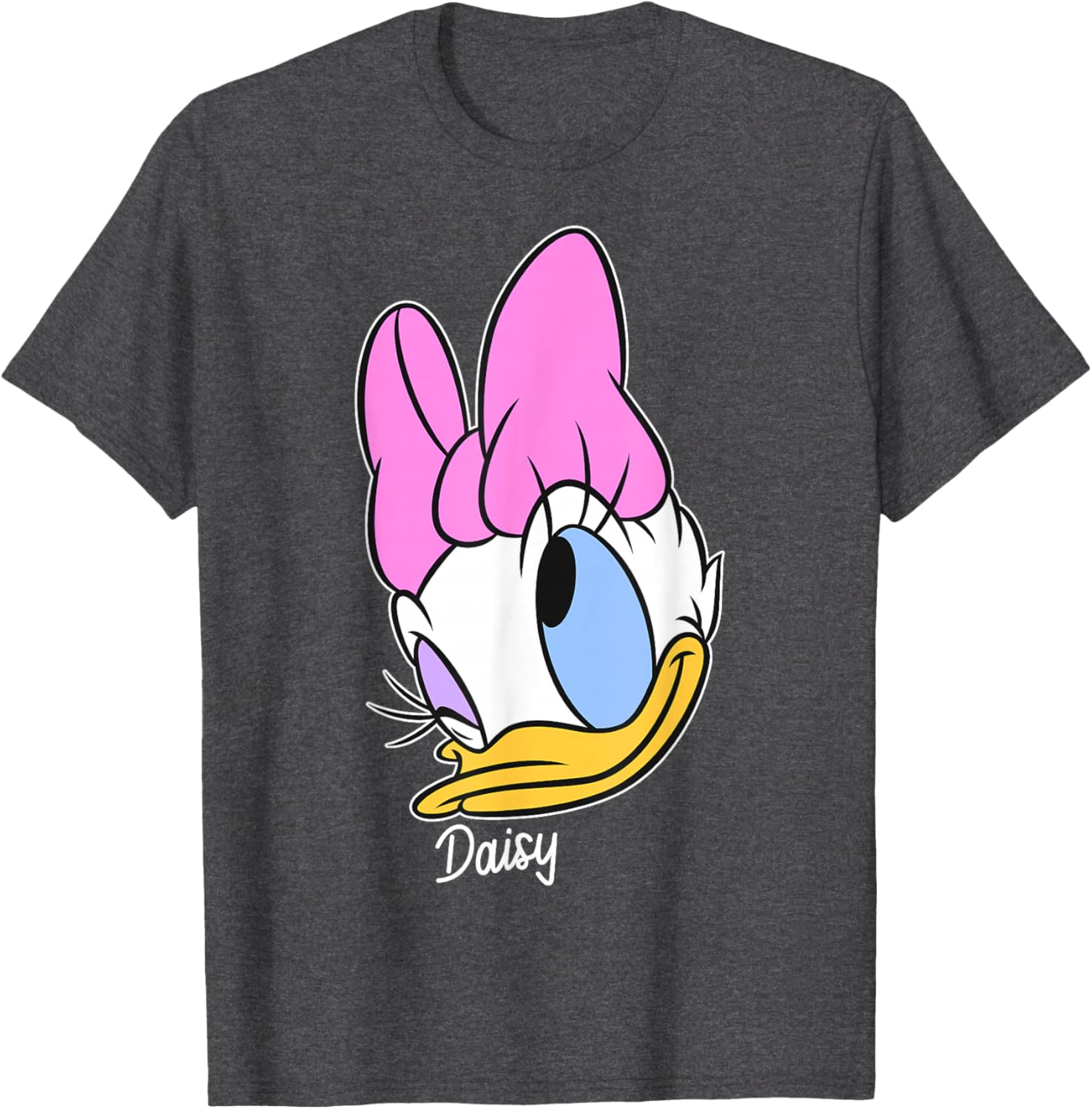 Disney Mickey and Friends Daisy Big Face T-Shirt for Fun Fashion Lovers - 2