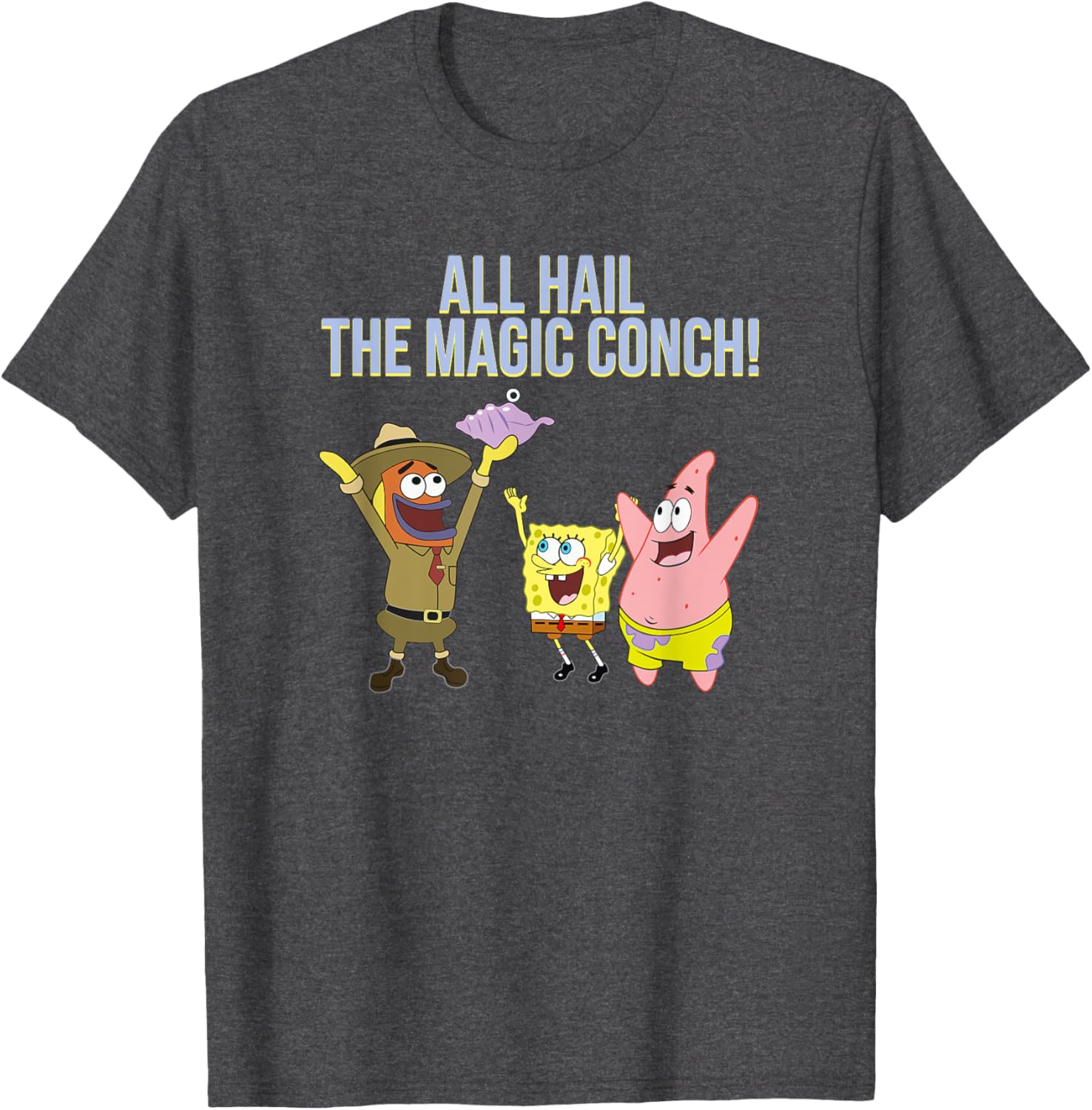 Mademark SpongeBob SquarePants Magic Conch T-Shirt for Fun Fans - 11