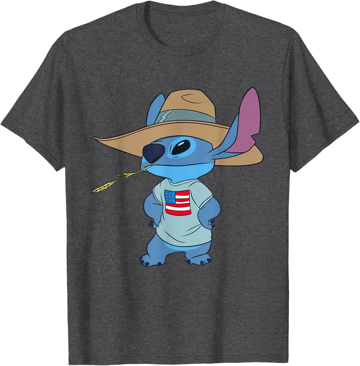 Disney Lilo and Stitch Americana T-Shirt for Fun Summer Style - 8