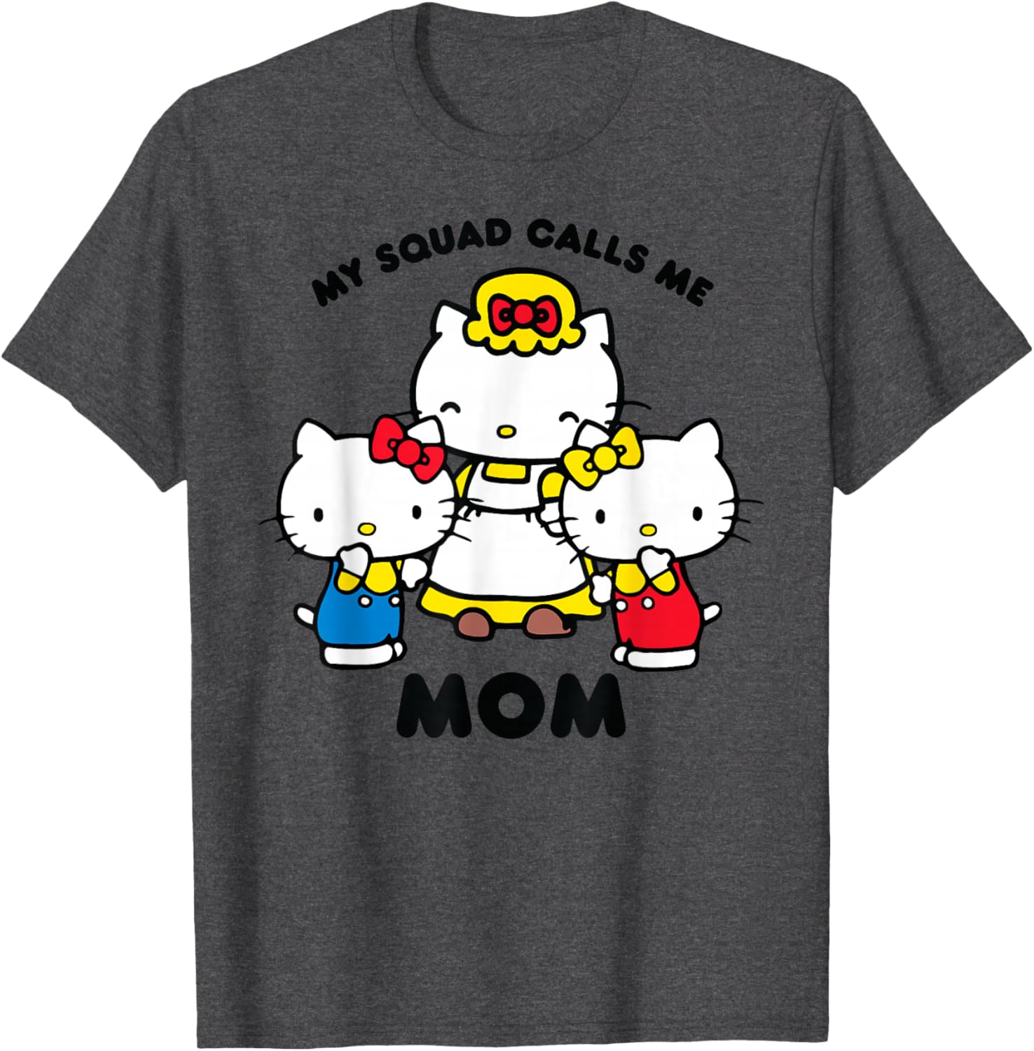 Hello Kitty Mom Squad T-Shirt for Stylish Moms - Cute and Comfy Clothing - 2