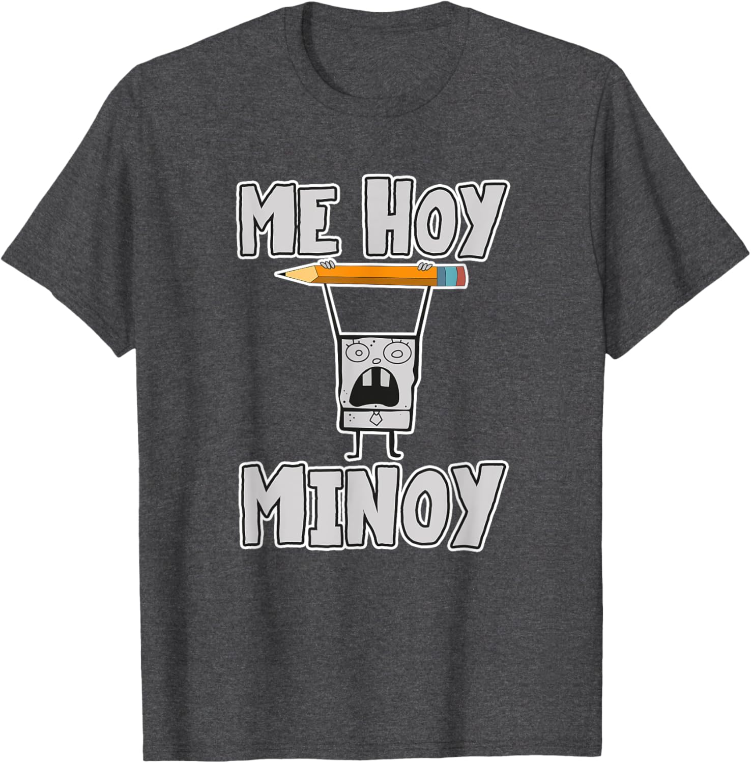 Mademark DoodleBob Me Hoy Minoy T-Shirt - Fun SpongeBob Apparel - 13