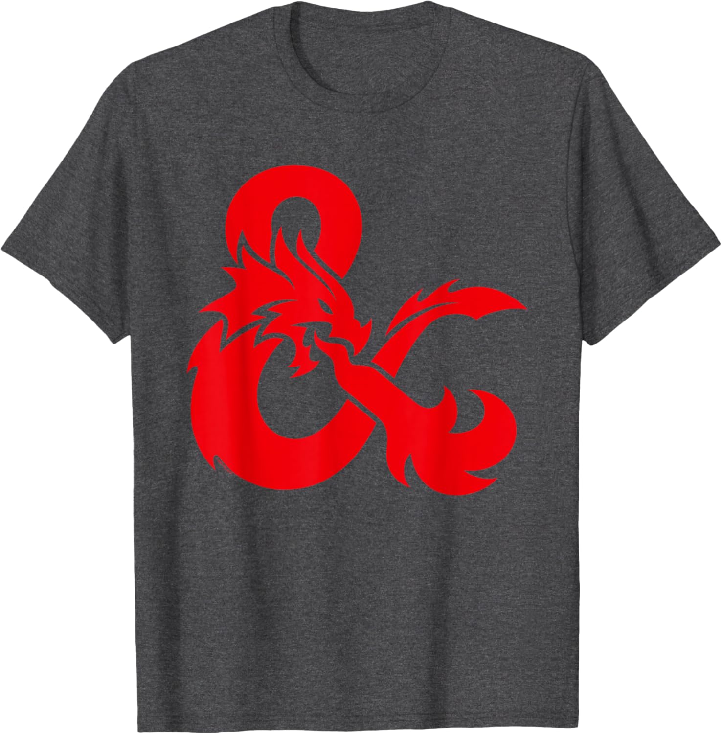 Dungeons & Dragons Ampersand Logo T-Shirt for Fans of Fantasy Adventures - 7