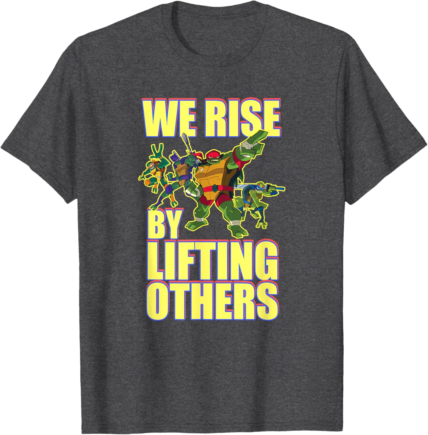 Mademark Teenage Mutant Ninja Turtles We Rise T-Shirt for Fans - 3