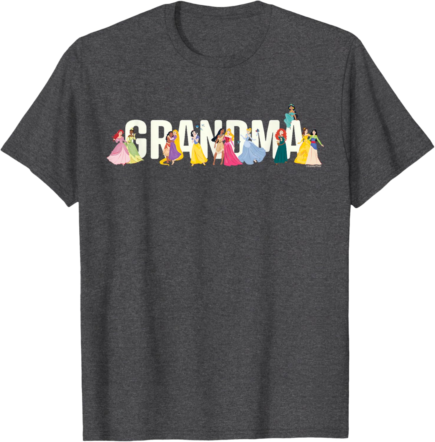 Disney Princess Squad Grandma Family Reunion T-Shirt for Vacations - 3