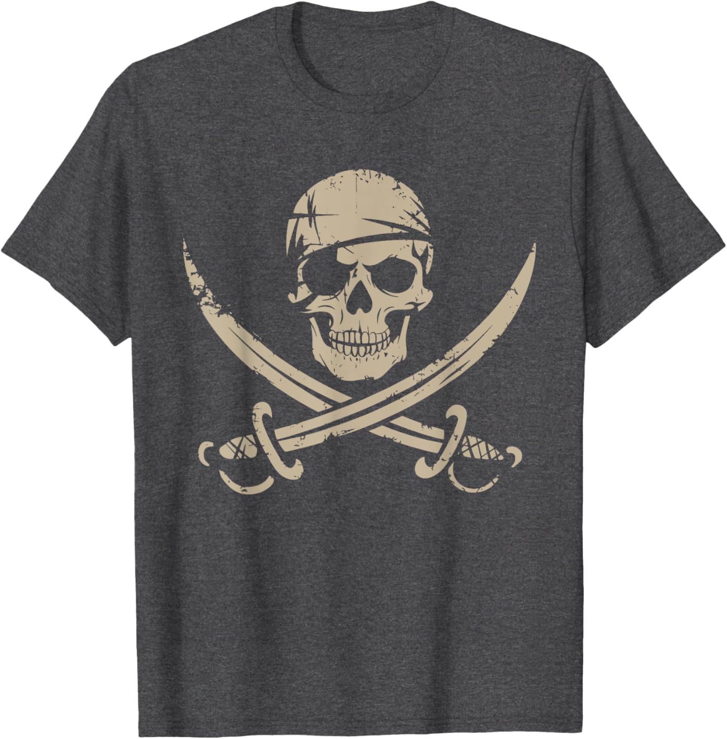 Pirate Skull Crossbones Skeleton Halloween T-Shirt for Boys - 3