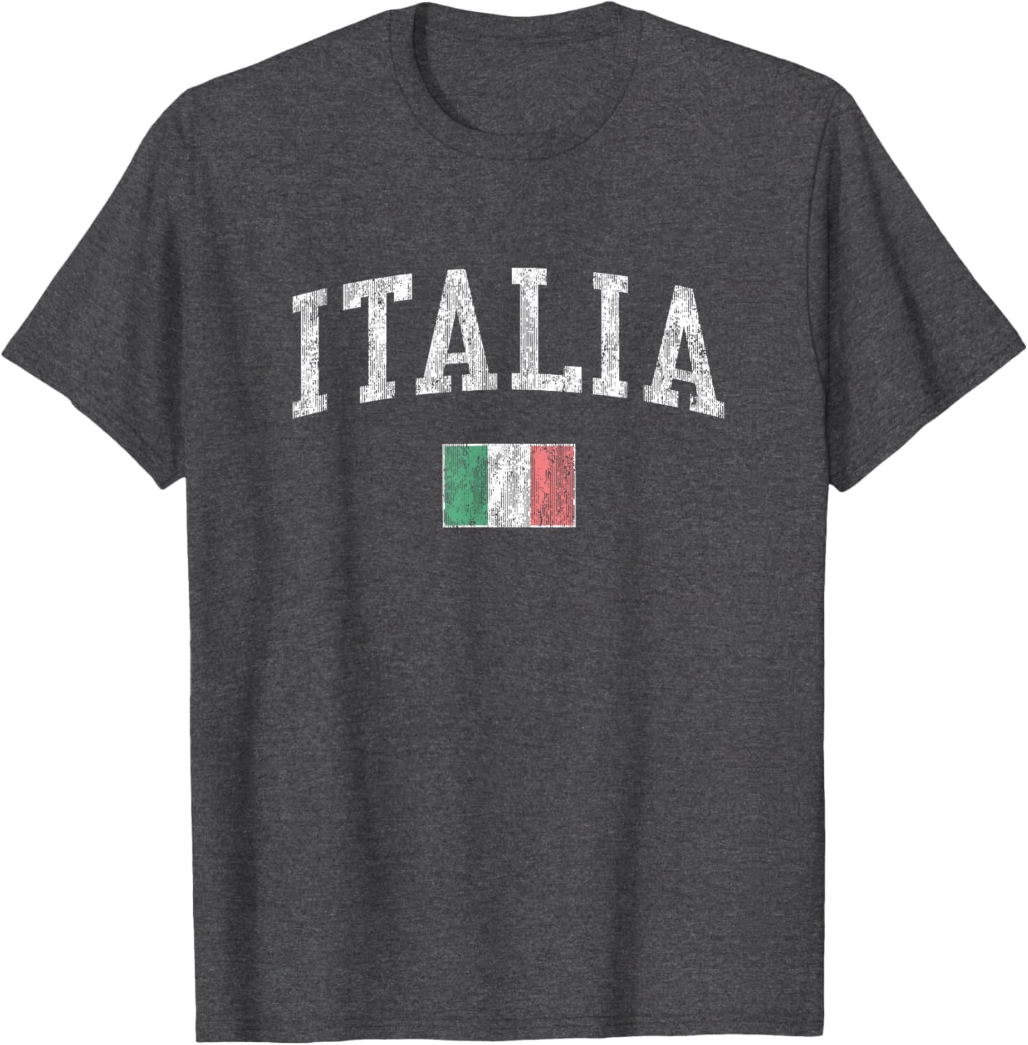 Vintage Italy T-Shirt with Italian Flag for Sports Fans and Travelers - 21