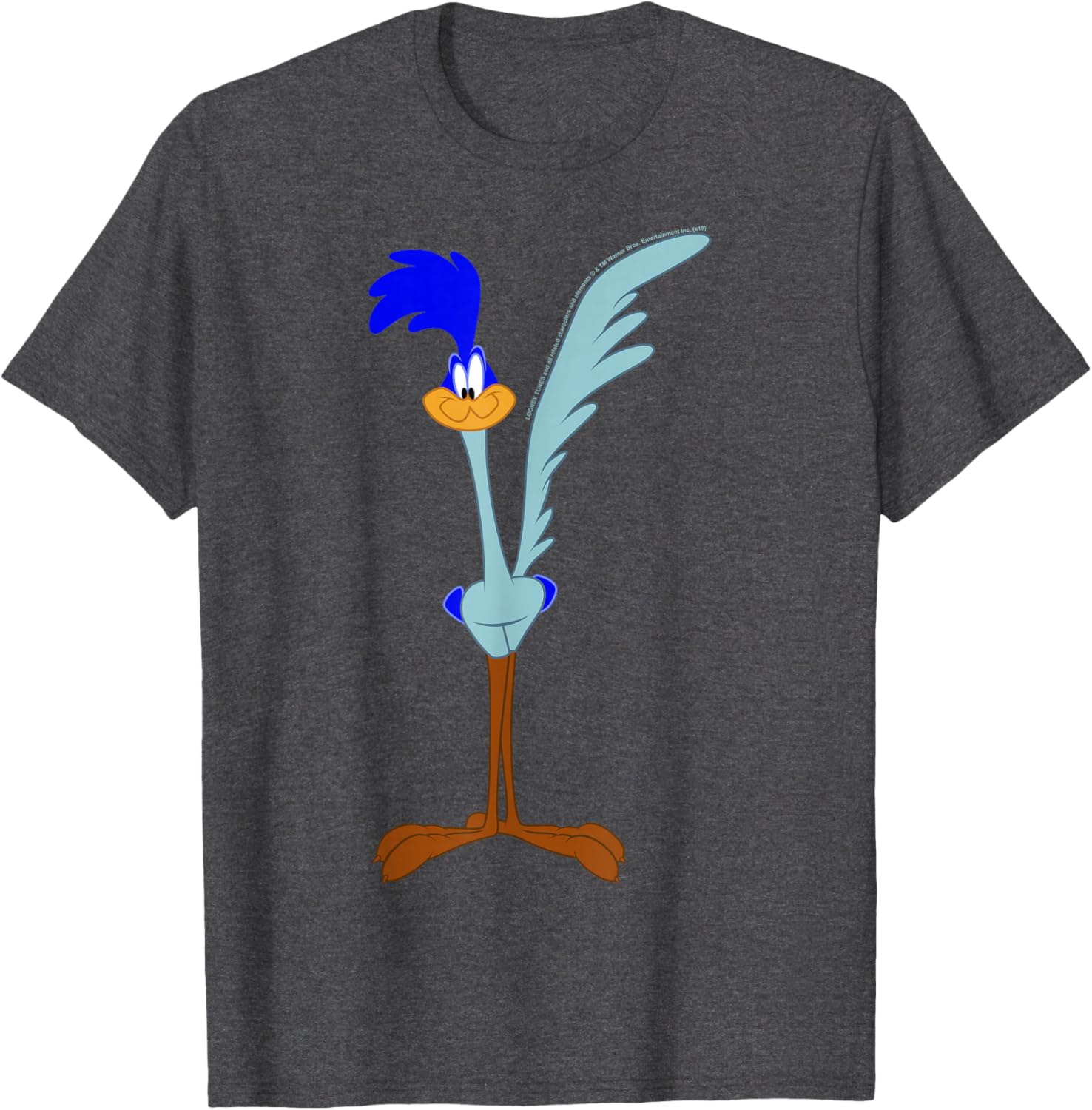 Looney Tunes Road Runner Simple Portrait T-Shirt for Cartoon Lovers - 7