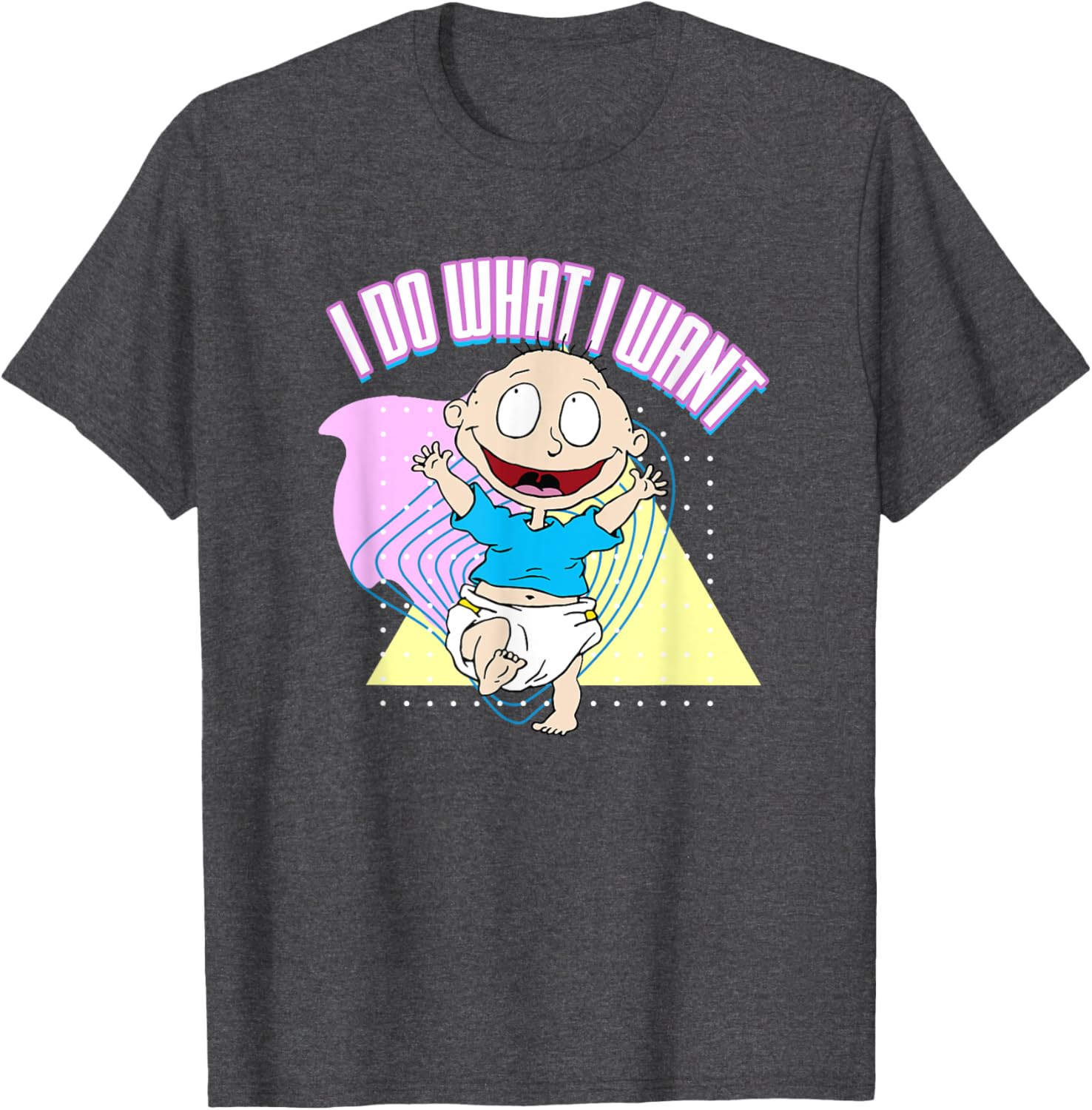 Mademark Rugrats Tommy I Do What I Want T-Shirt for Fun Fashion Fans - 3