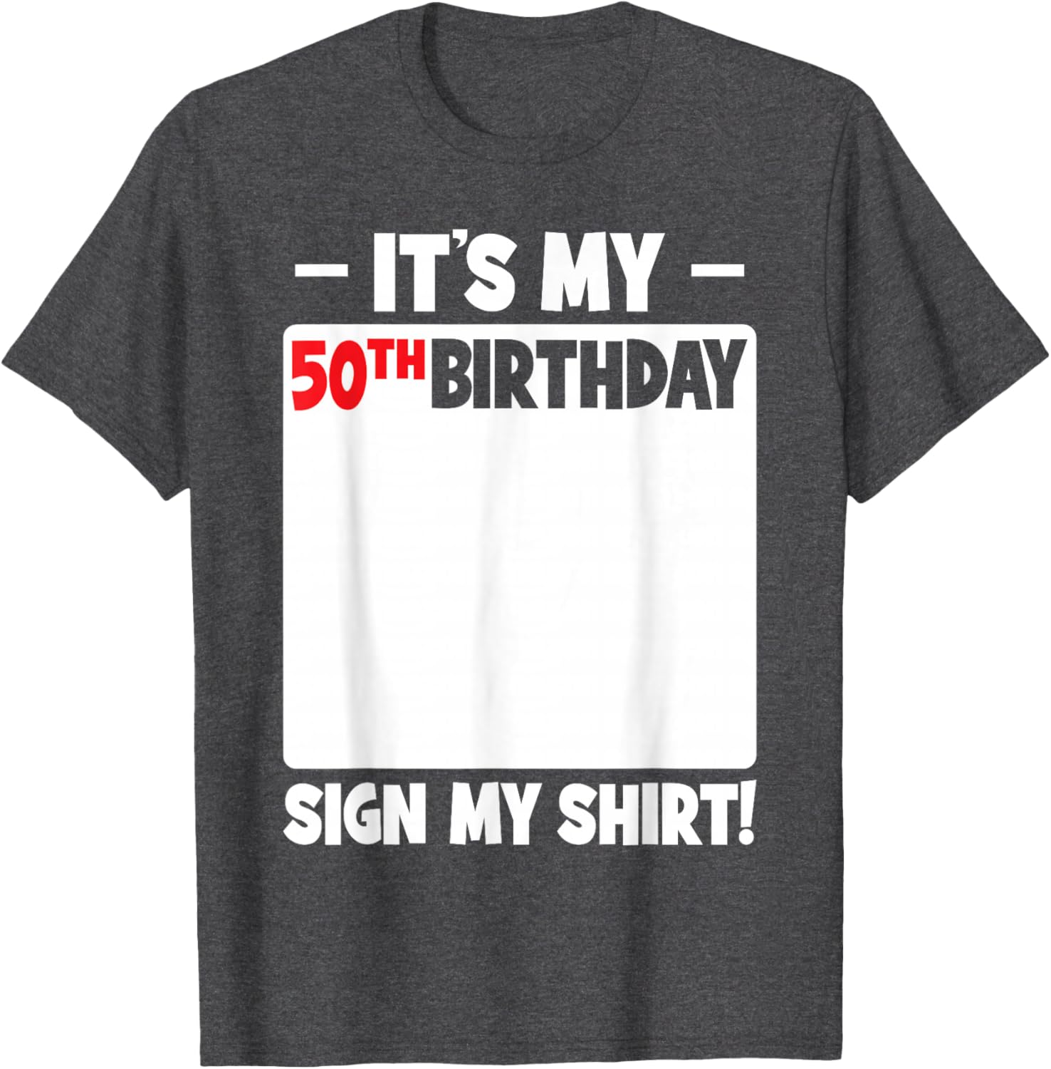 Funny 50th Birthday T-Shirt for Men and Women - Celebrate in Style! - 12