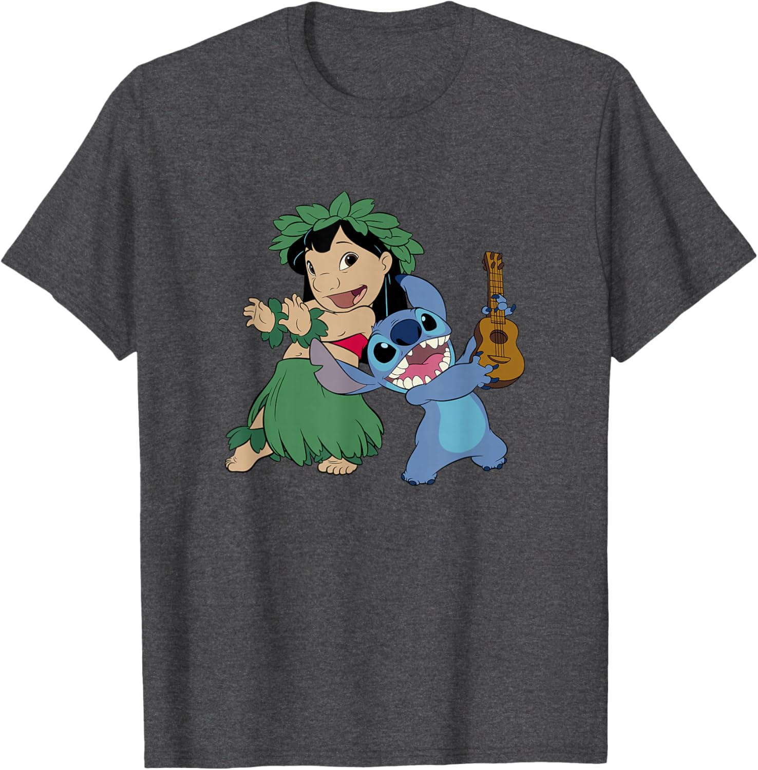 Disney Lilo & Stitch Tropical Hula Lessons Duo T-Shirt for Fun Adventures - 5