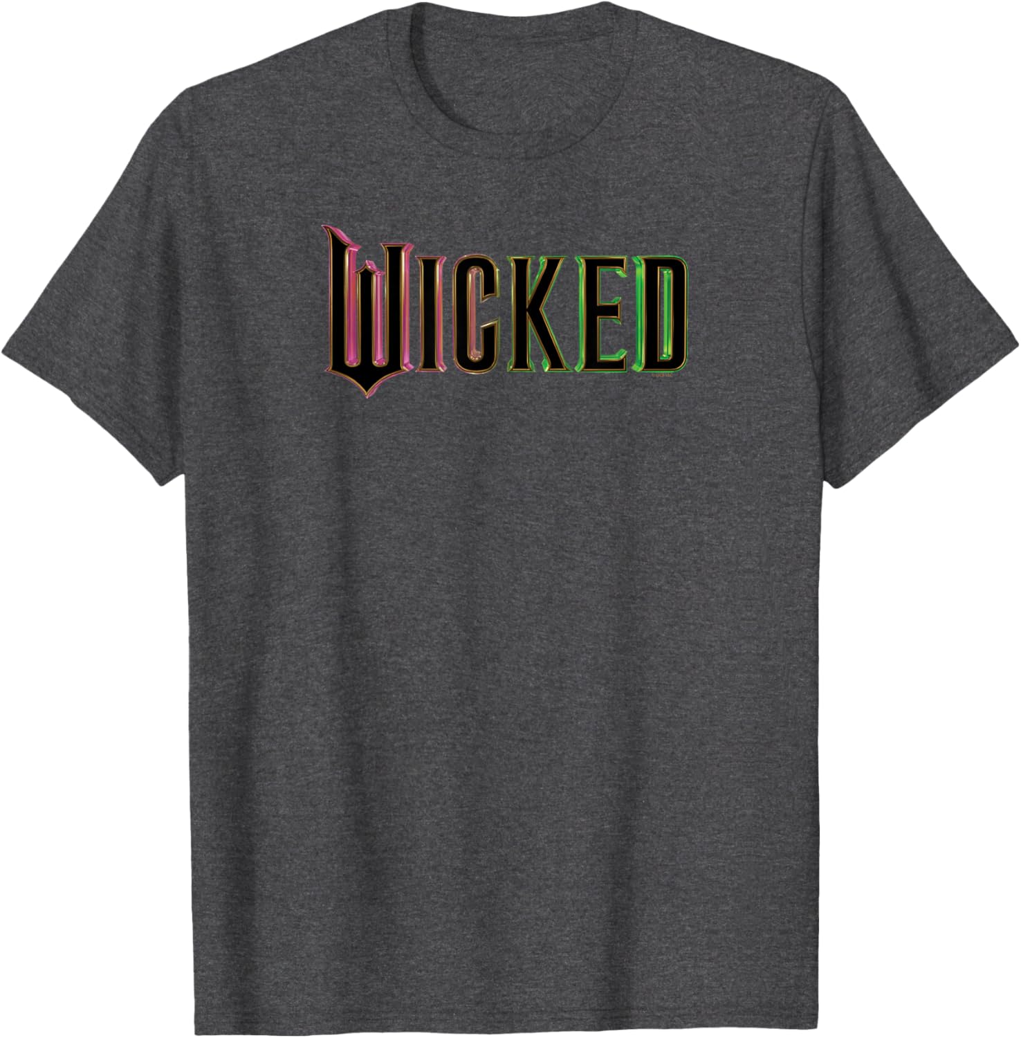 Wicked Pink and Green Logo T-Shirt for Trendy Fashion Lovers - 1