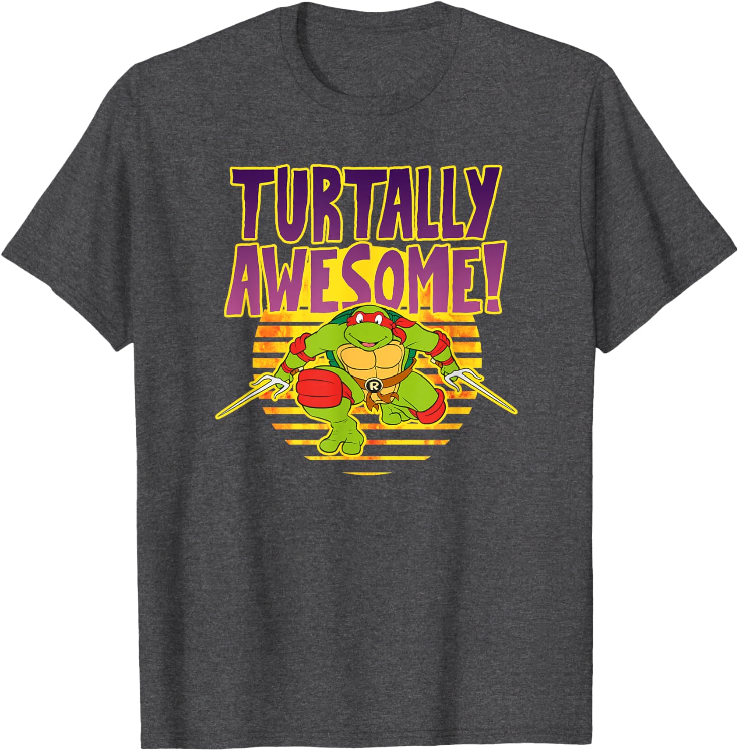 Mademark Teenage Mutant Ninja Turtles Raphael Turtally Awesome T-Shirt - 3