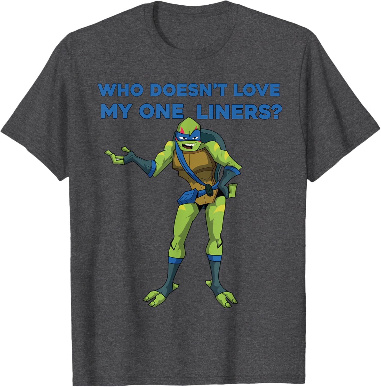 Mademark Teenage Mutant Ninja Turtles Leonardo One Liners T-Shirt - 2