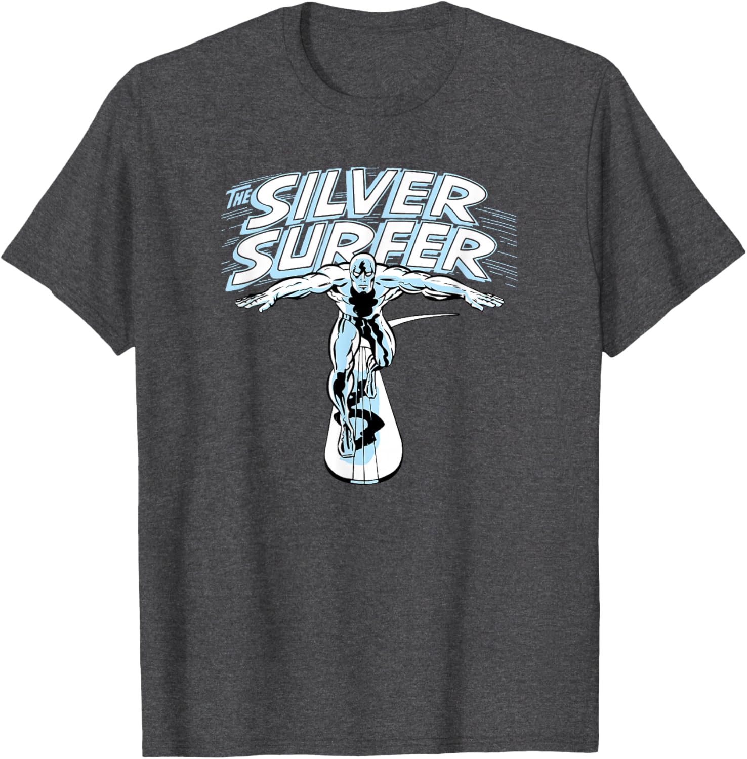 Vintage Marvel Fantastic Four Silver Surfer Portrait T-Shirt for Fans - 7