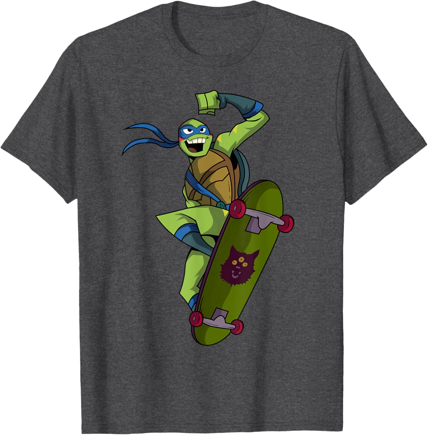 Mademark Teenage Mutant Ninja Turtles Leonardo Skateboard T-Shirt for Kids - 3