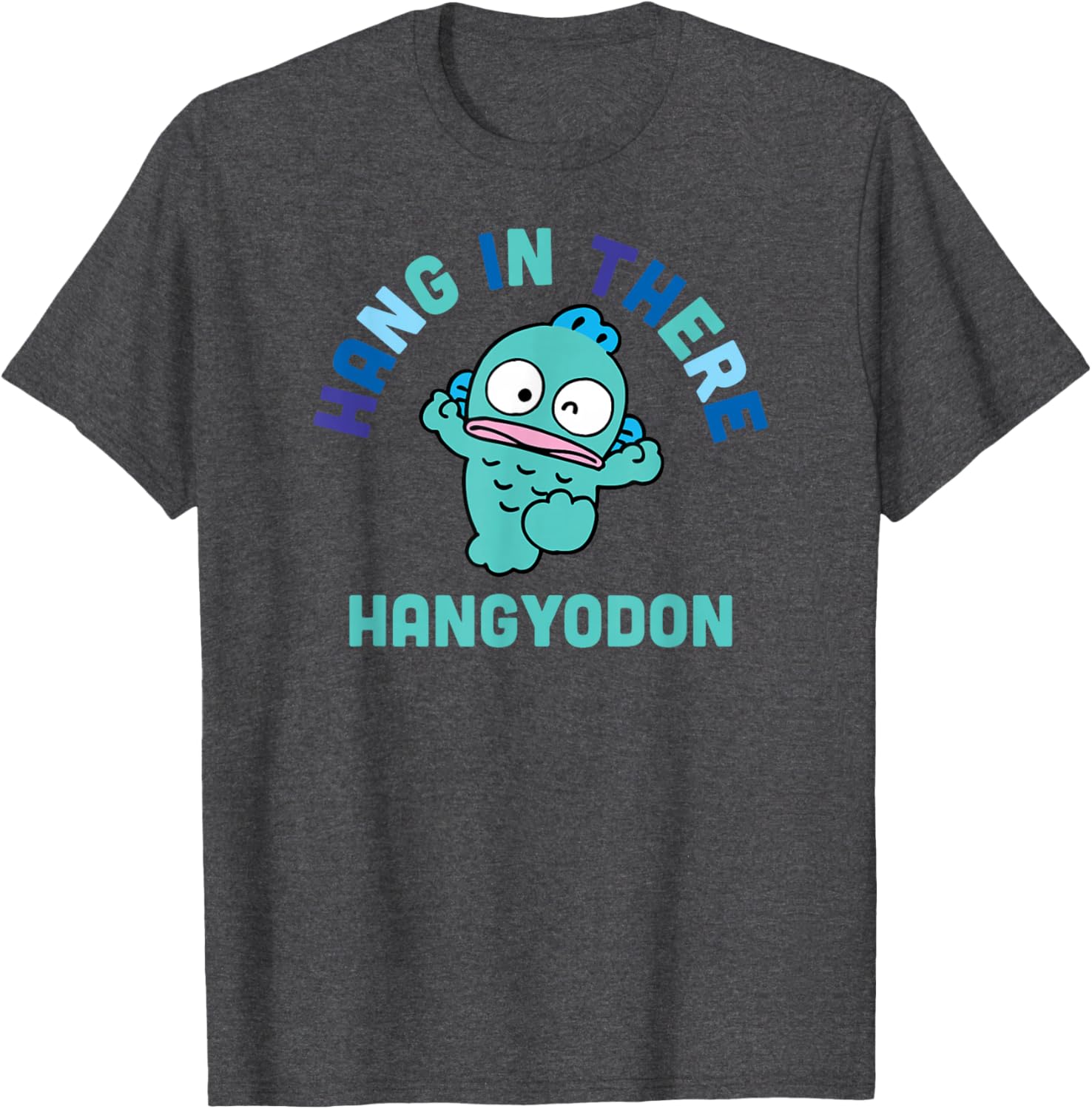 Hangyodon Hang in There T-Shirt Cute Graphic Tee for Everyday Wear - 13