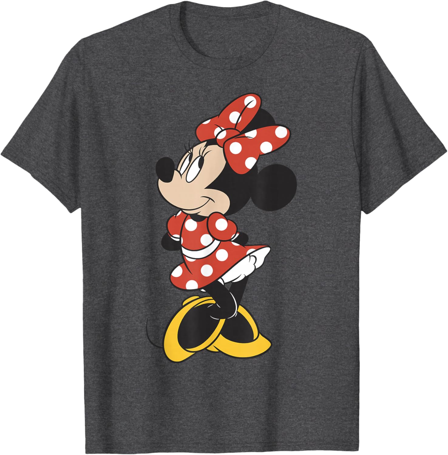 Disney Mickey and Friends Minnie Mouse Portrait Short Sleeve T-Shirt - 4