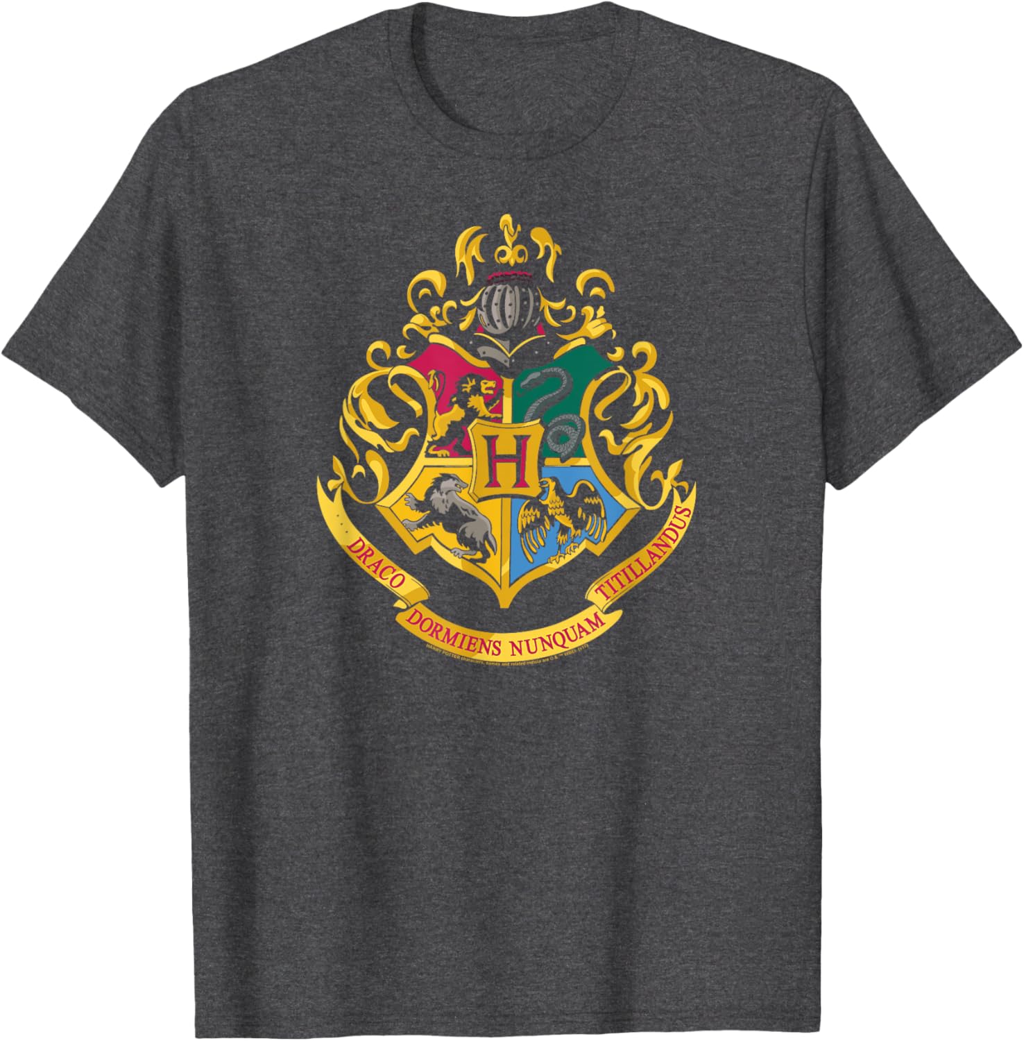 Harry Potter Hogwarts Crest T-Shirt for Fans of Magical Adventures - 6