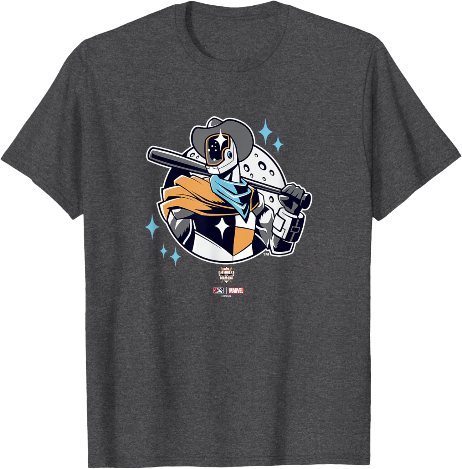 Marvel x MiLB Space Cowboys Logo T-Shirt Stylish Fan Apparel - 6