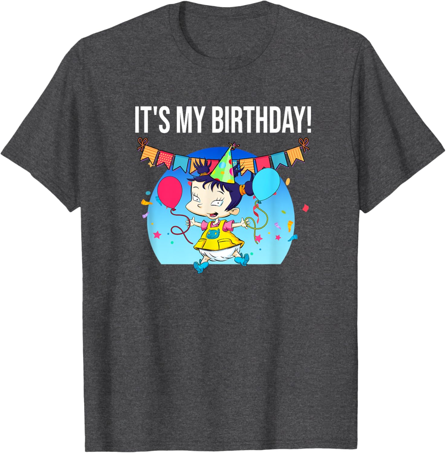 Mademark x Rugrats Kimi Finster Birthday T-Shirt for Kids and Adults - 1