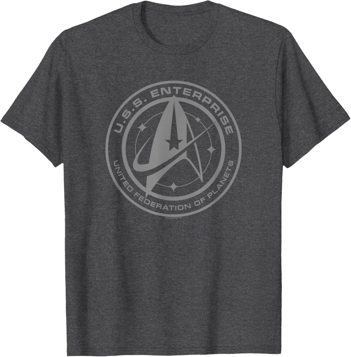 Star Trek Discovery Enterprise Crest T-Shirt for Fans and Collectors - 6