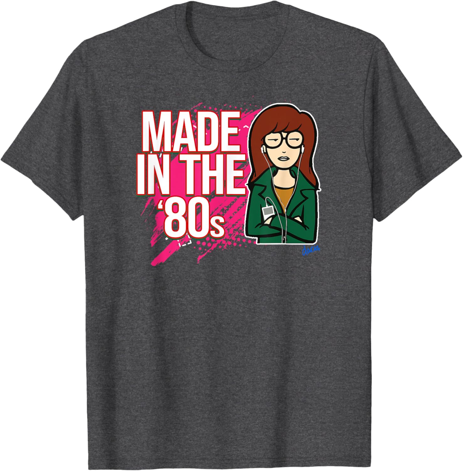 Mademark x Daria Retro 80s T-Shirt for Vintage Style Enthusiasts - 10
