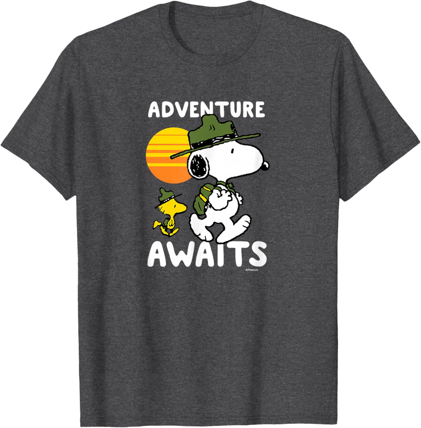 Peanuts Snoopy Adventure Awaits T-Shirt for Fun-Loving Fans - 4
