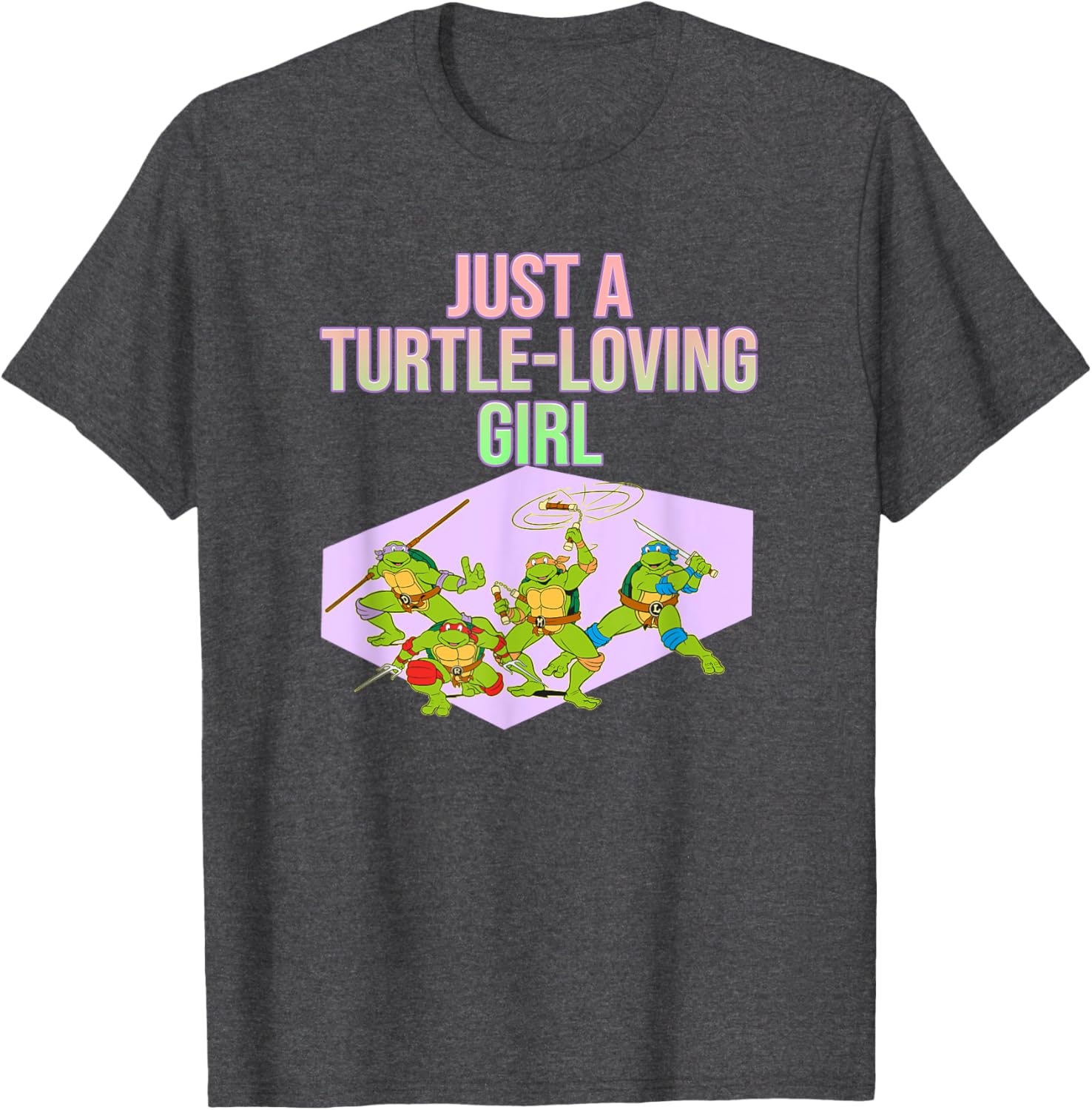 Mademark Teenage Mutant Ninja Turtles Turtle-Loving Girl T-Shirt - 13