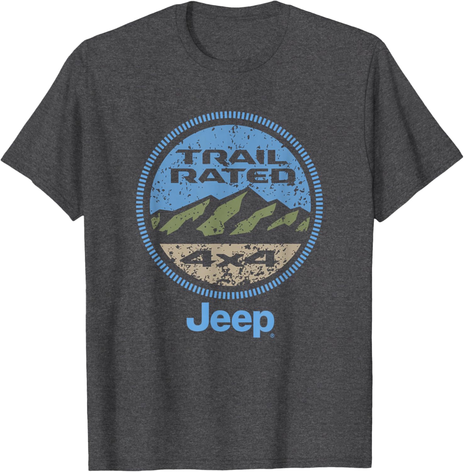 Jeep Trail Rated T-Shirt - Cool Off-Roading Apparel for Adventure Lovers - 5