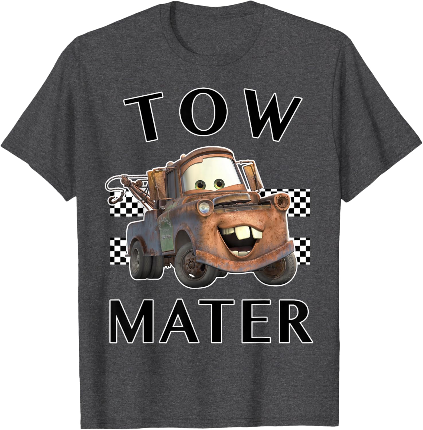 Disney Pixar Cars Tow Mater Graphic T-Shirt for Kids and Adults - 8
