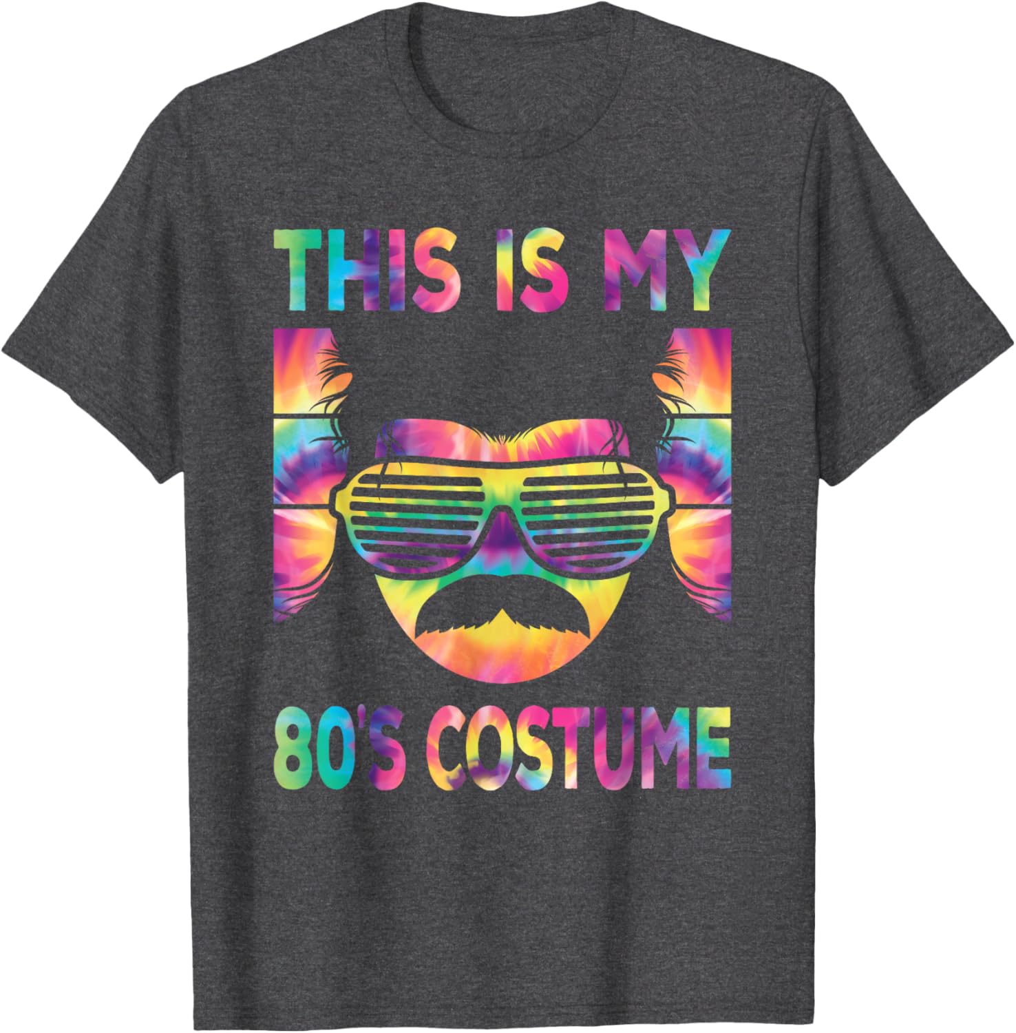 Retro 80s Costume T-Shirt for Men Disco Party Outfits Fashion - 5