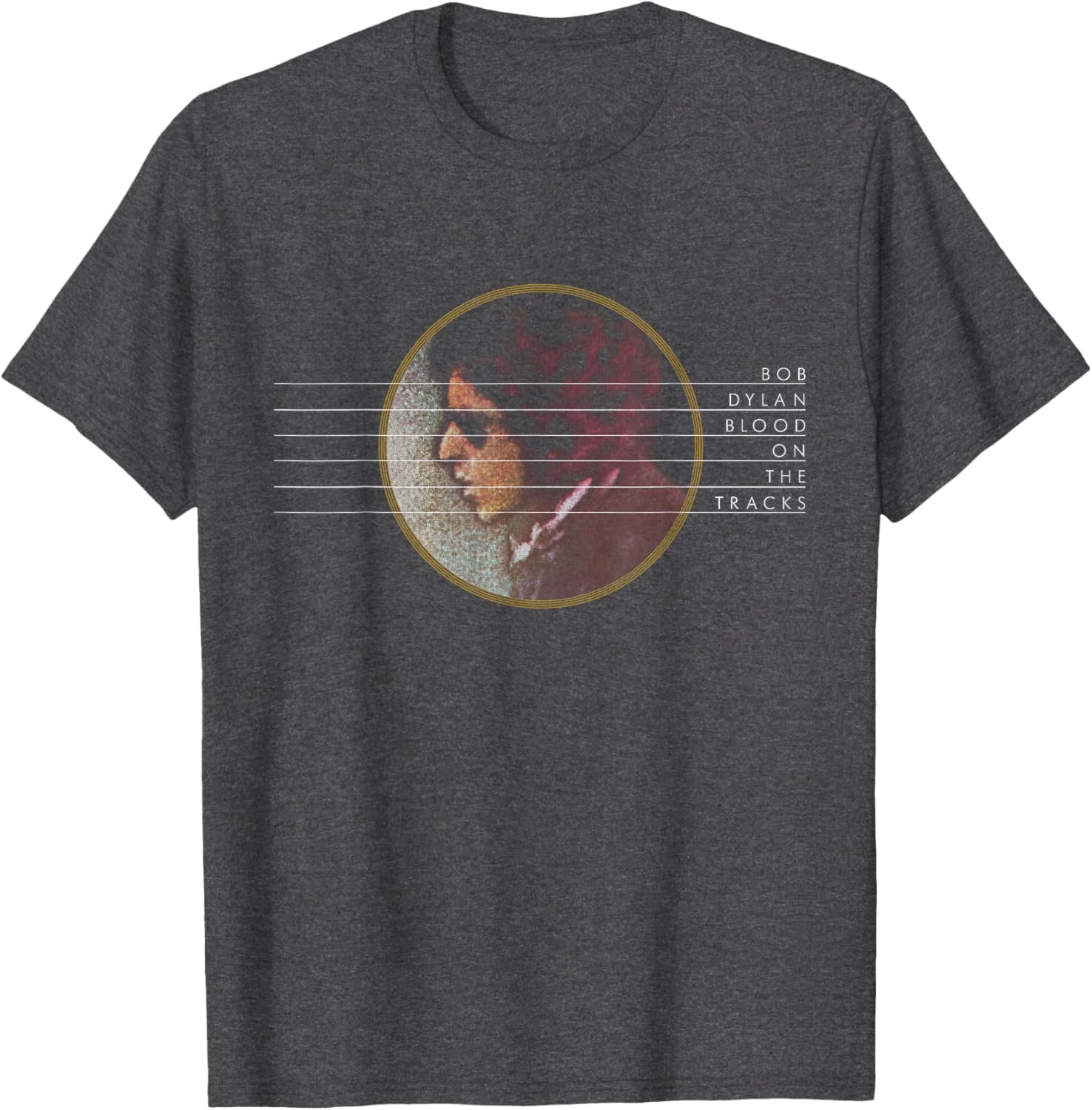 Bob Dylan Blood On The Tracks Vintage T-Shirt for Music Lovers - 1