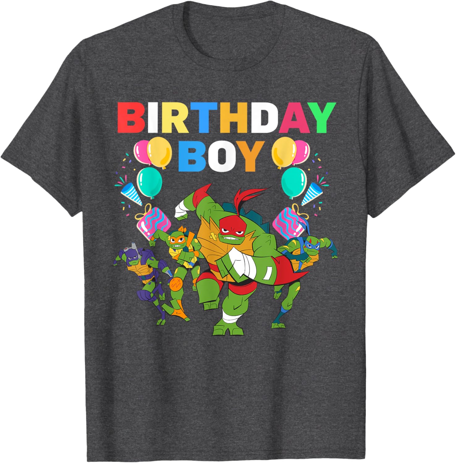 Teenage Mutant Ninja Turtles Birthday Boy T-Shirt Gift for Fans - 18