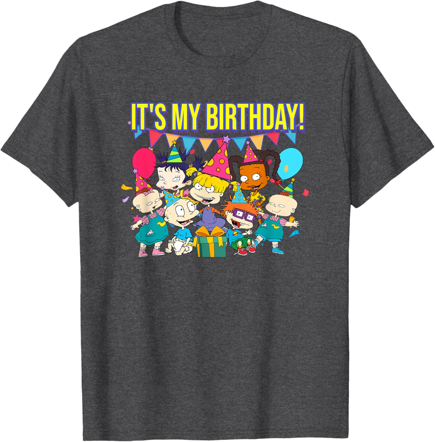 Mademark Rugrats Birthday T-Shirt Celebrate with Your Favorite Characters - 1